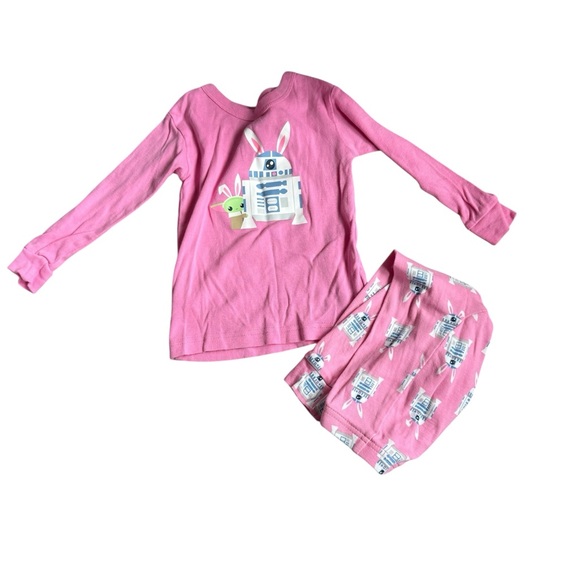 GAP Other - GAP Pink Pajama Set with Star Wars print